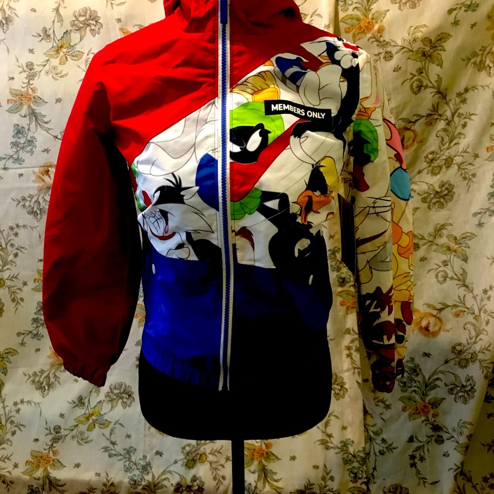 2 Looney Tunes Nylon Jackets
